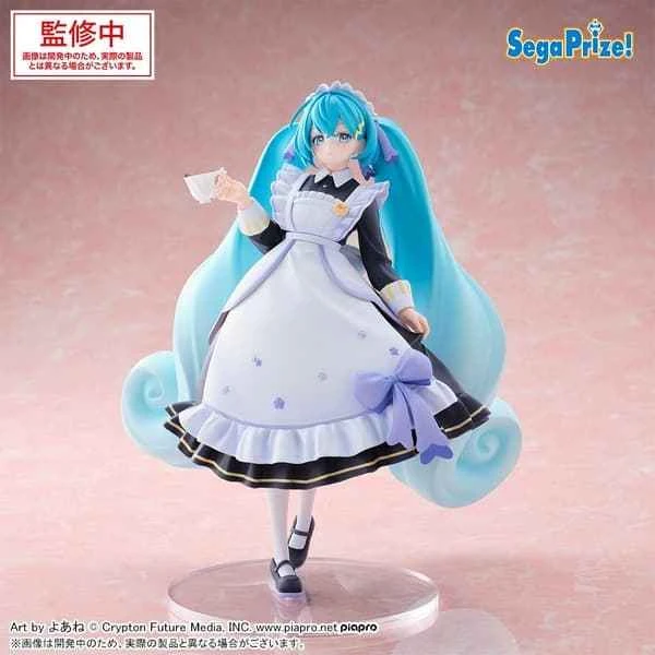 (Pre-order) December 25th SEGA Prize Figure Luminasta Hatsune Miku Classic Maid Ver.