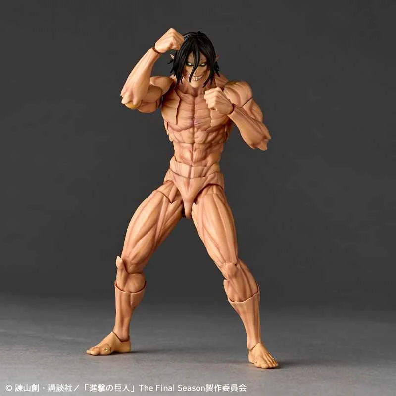 [Pre-order] Re-release of Kaiyodo's Japanese version of the amazing Yamaguchi-style Attack on Titan action figure, September 25th.