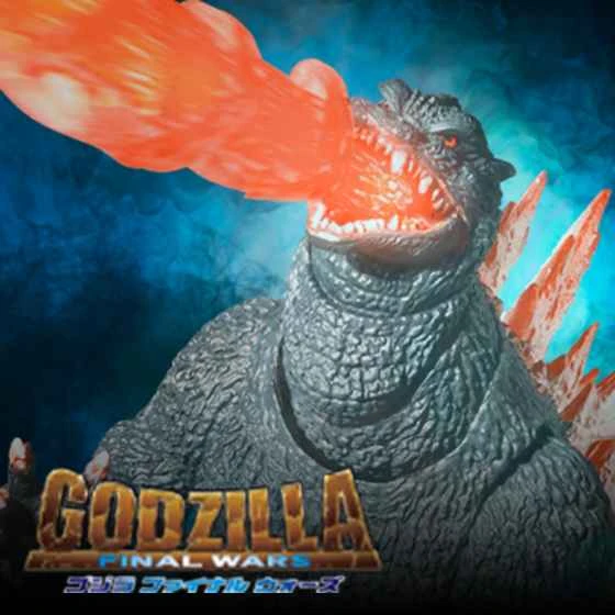 (Pre-order) May 2026 BANDAI Distributor Version SH MonsterArts Godzilla (2004) Radiation Heatline Ver. VS New Gotenko Articulated Figure