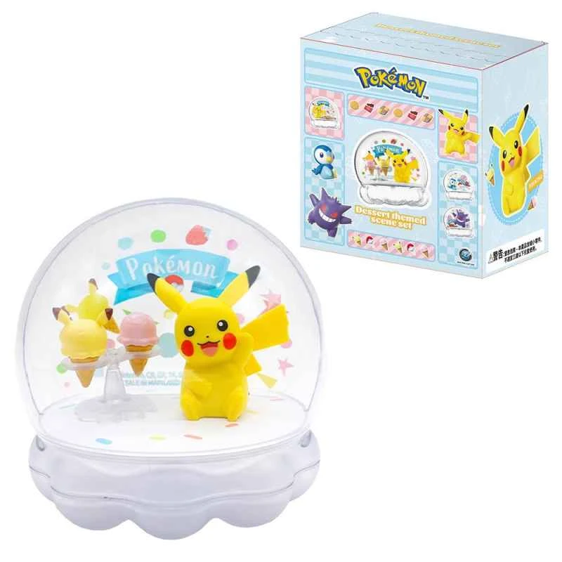 [Shifeng Culture] Boxed Pokémon Dessert Crystal Ball Series Sitting Pikachu