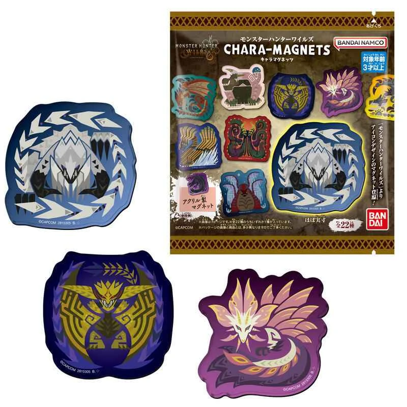 (Pre-order) October 2025 BANDAI Distributed Monster Hunter Wilds Magnetic Box Set (14pcs)