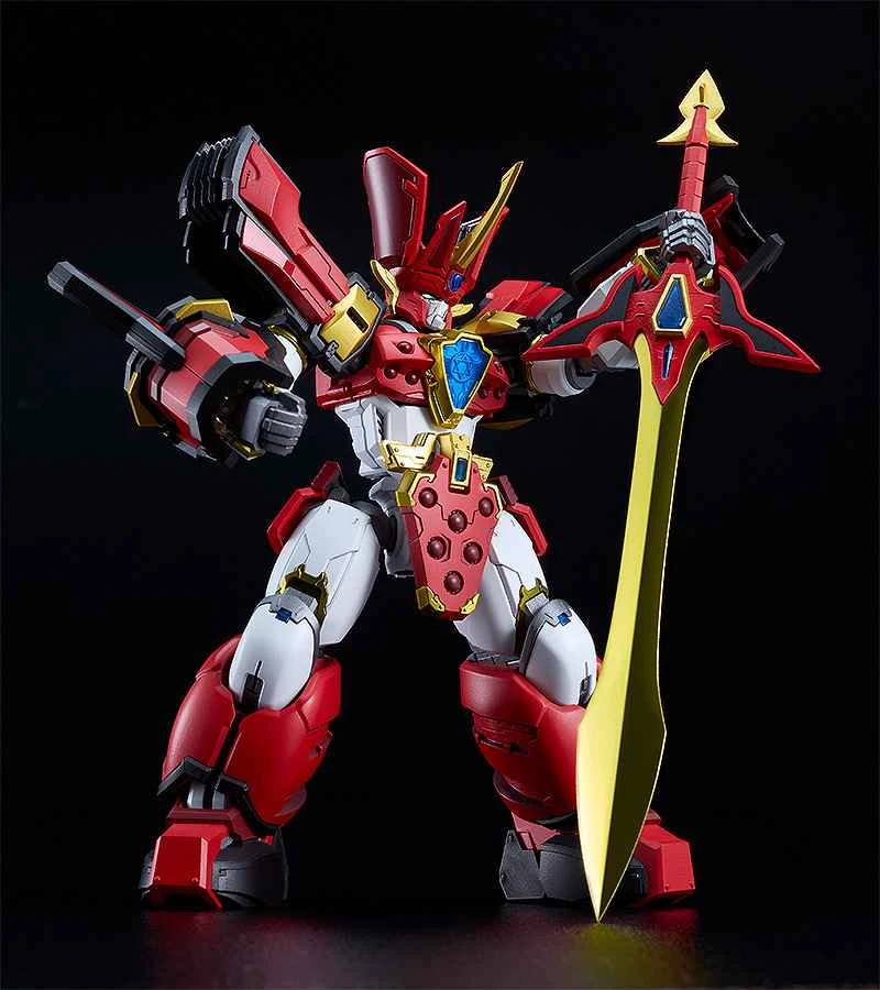 (Pre-order) Good Smile Agent Version MODEROID King's Style Invincible Fire King Gold Edition Assembly Model Re-release, October 25th