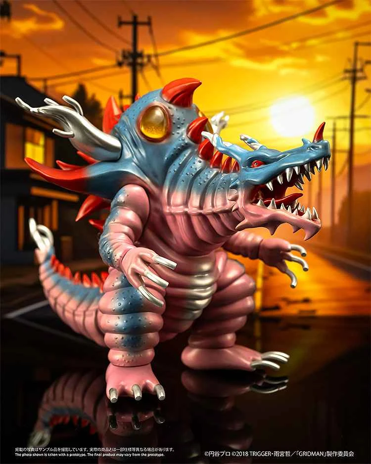 (Pre-order) March 2026 EMBER TOYS Distributor Edition Chibi Creature SSSS.GRIDMAN Flame Monster Gulgiras Soft Rubber Figure