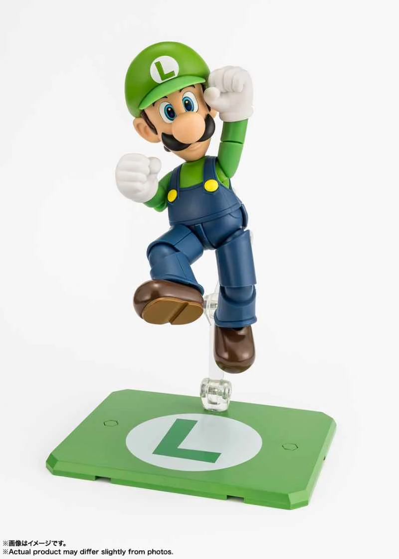 (Pre-order) February 2026 BANDAI Distributor Version SHF Super Mario Luigi (Re:PACKAGE) Articulated Figure