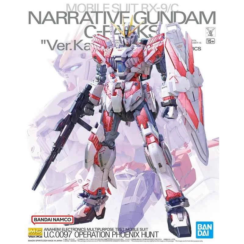 [BANDAI] Distributor Version Assembly Model MG 1/100 Mobile Suit Gundam NT Story Gundam C Equipment Ver.Ka