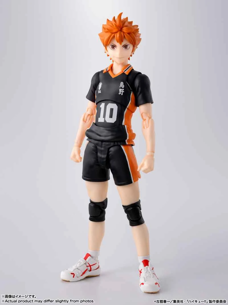 (Pre-order) December 2025 BANDAI Distributed SHF Haikyuu!! Hinata Shoyo Articulated Figure