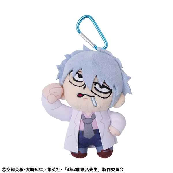 (Pre-order) June 2026 MEGAHOUSE Distributor Edition Class 3-Z Ginpachi-sensei x Takebe Okawa Youth Plush Toy Charm Sakata Ginpachi