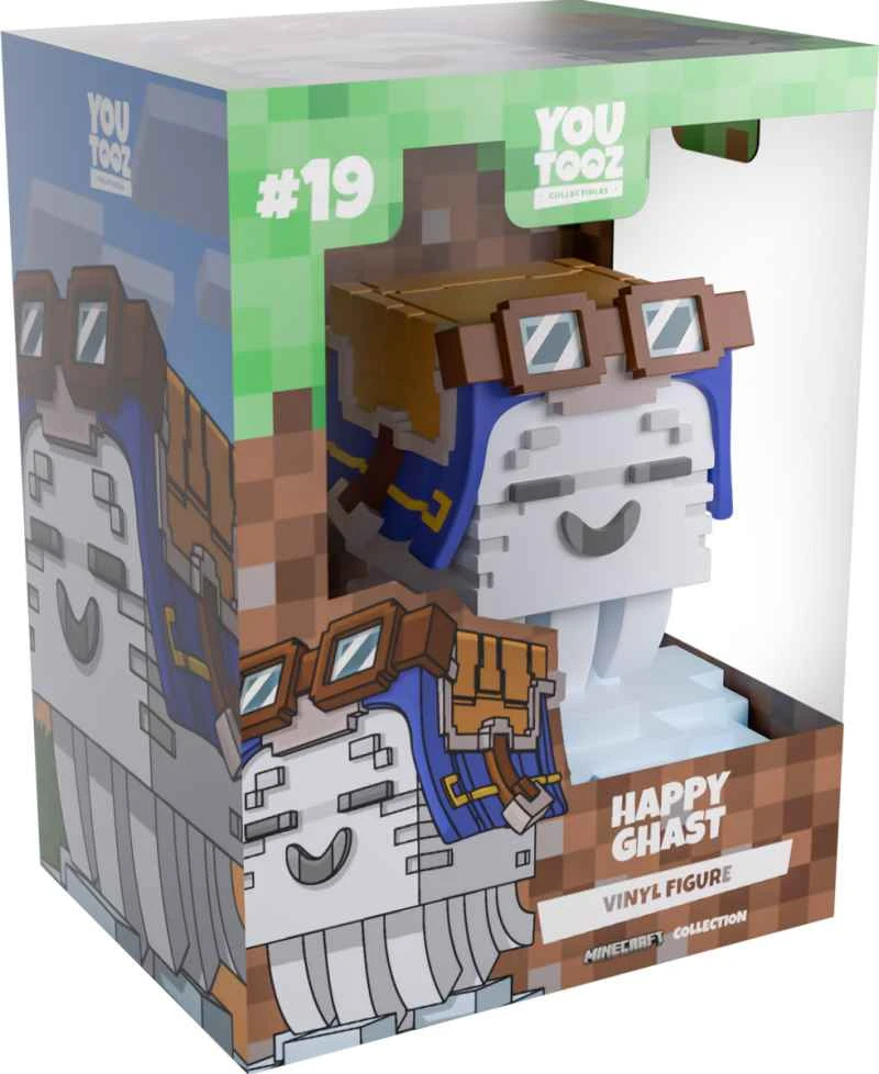 (Pre-order) January 2026 Youtooz Edition Minecraft Happy Ghast 4.2-inch Non-Articulated Vinyl Figure