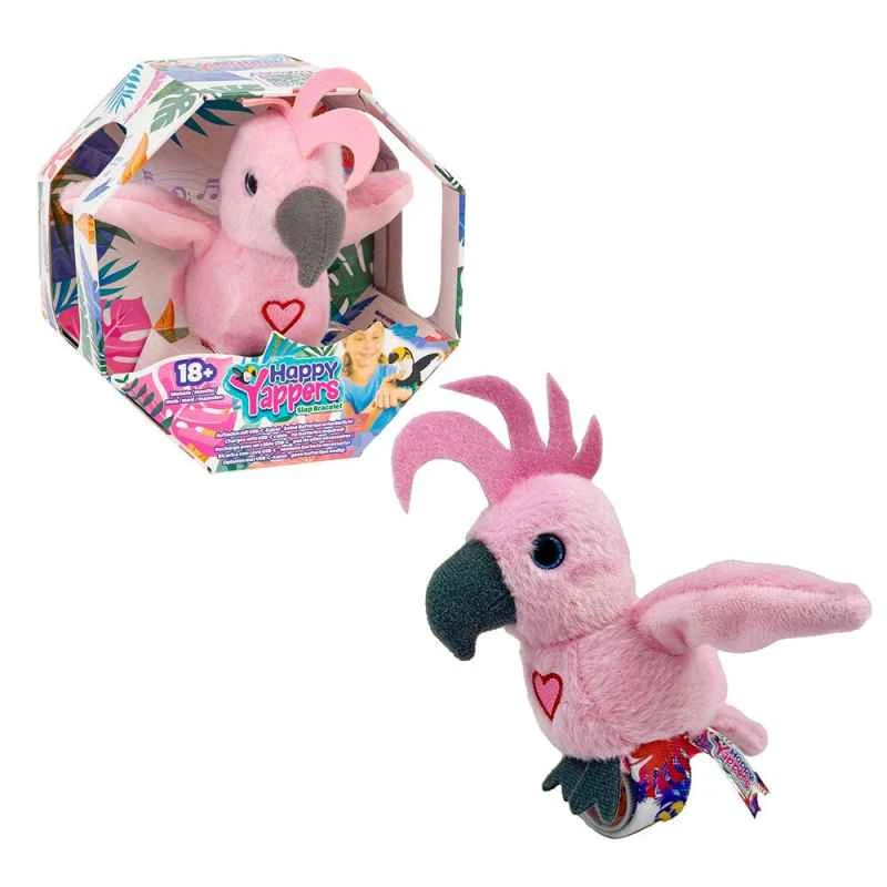(Happy Yapper) Children's Interactive Sound Toy: Happy Little Squeak Cockatoo