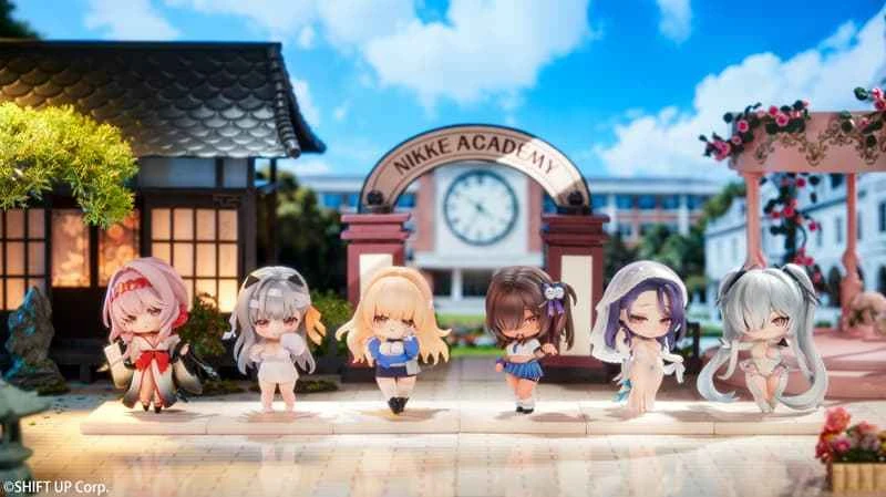 (Pre-order) May 2026 Hobby Sakura Victory Goddess Niki SAC Q Version Blind Box Series 3, Medium Box of 6 with Bonus Background Board