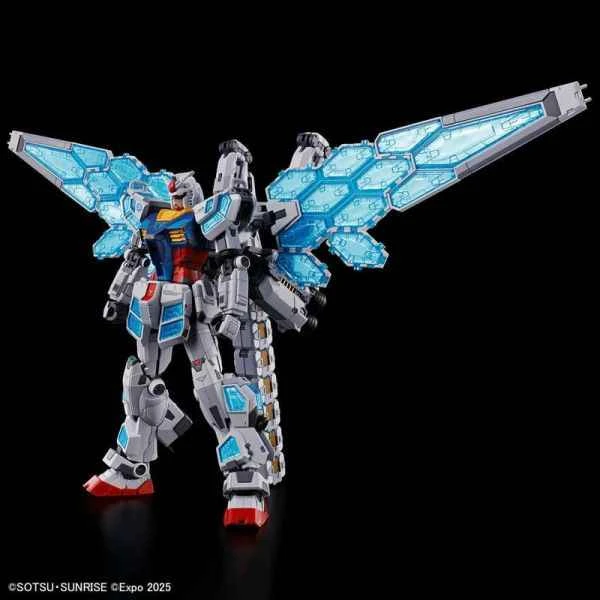 (Pre-order) April 2026 BANDAI Distributor Version Assembled Model RX-78F00/E Gundam (EX-001 Glass Wing Equipment)