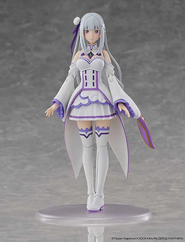 (Pre-order) February 26th, KADOKAWA Distributor Version Re:Zero -Starting Life in Another World- PLASTIC MODEL SERIES Emilia DX Ver. Assembly Model