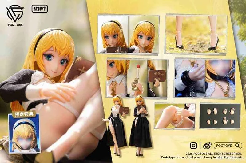 (Pre-order) August 2026 Fogtoys YU-01A Sister Eira 1/12 Scale Figure + Accessories