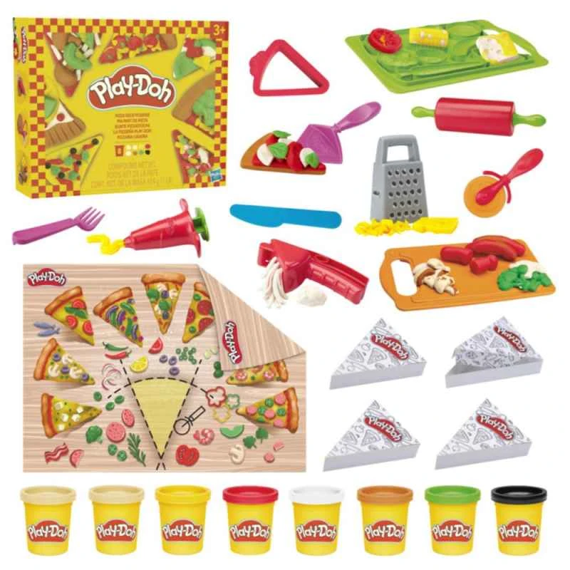 Hasbro Play-Doh Creative Pizza Slicing Game Set
