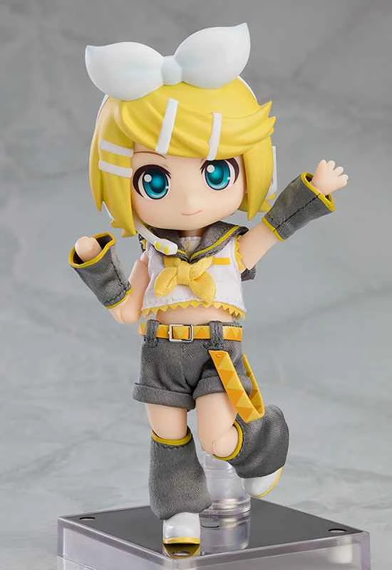 (In Stock) Good Smile Authorized Distributor Version Character Vocal Kagamine Rin Articulated Nendoroid Doll Re-release
