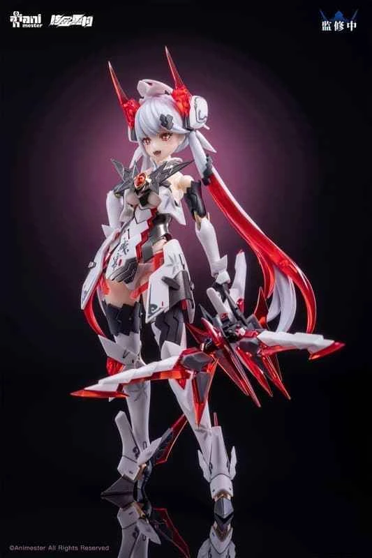 (Pre-order) June 2026 Daman Craftsman Nuclear Reconstruction Agent Edition Ziwei Star White Snake Mecha Girl 1/12 Assembly Model with Bonus: Flame Glaze Blade