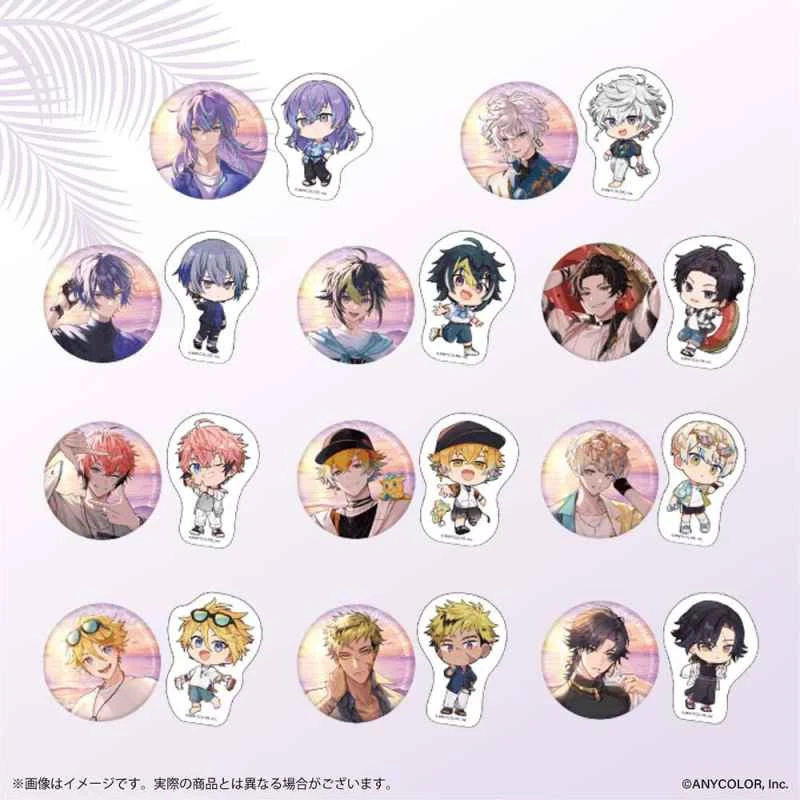 (eStream) Nijisanji Kuji, a company specializing in Nijisanji Kuji, is giving away HEROES badges with stickers in a random blind bag giveaway.