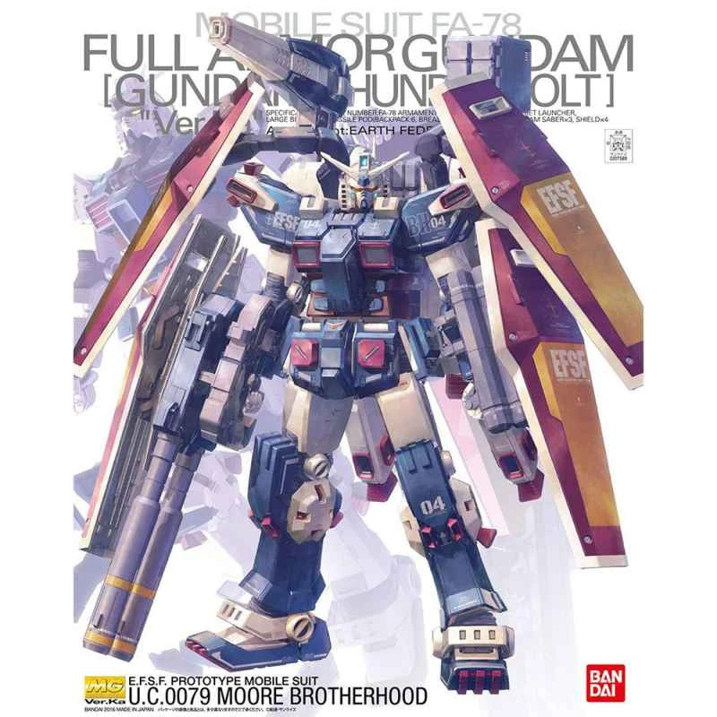 (BANDAI) Distributor-made assembly model MG 1/100 Gundam Thunderbolts Full Armor Type Gundam Ver.Ka Thunderbolts Battlefront color scheme