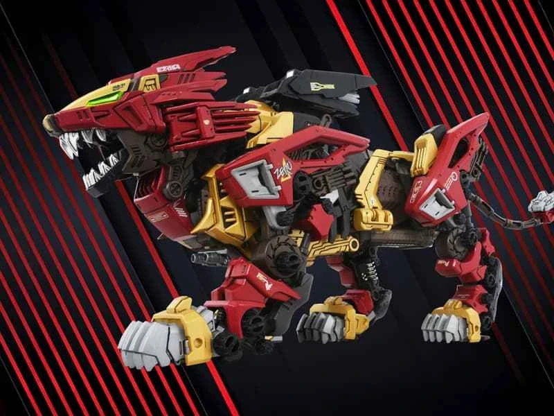 (Pre-order) March 26th, TAKARATOMY Japanese version ZOIDS Lloyd AZ-02EX Longtooth Lion Zero Imperial Specification ver. Assembly model 1/72