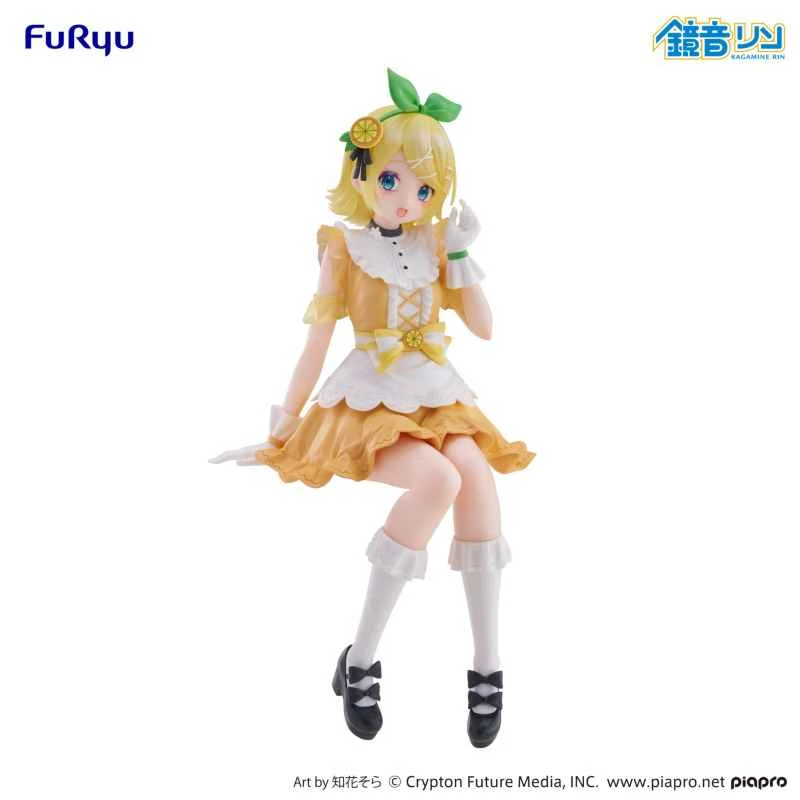 (Pre-order) March 2026 Furyu Prize Figure Hatsune Miku Kagamine Rin Citrus Ver. Ramen Noodle Lid Figure