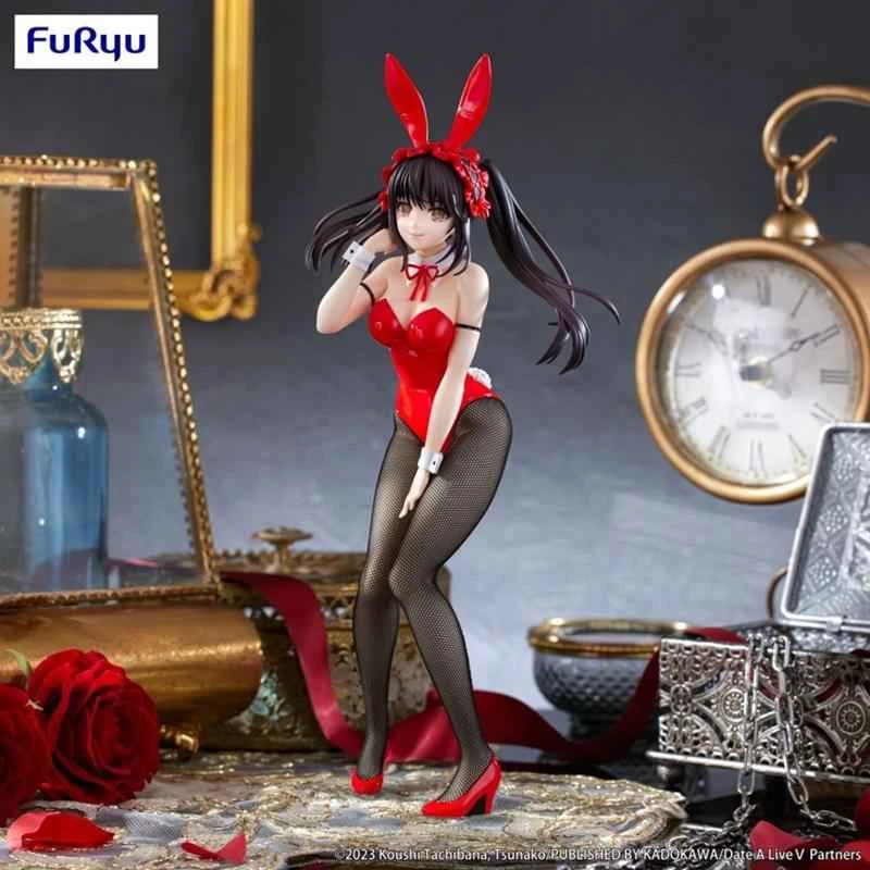 (In Stock) FuRyu Prize Figure BiCute Date A Live Tokisaki Kurumi Bunny Girl