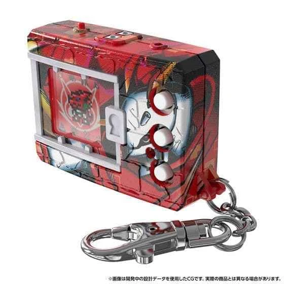 (Pre-order) March 2026 BANDAI Distributed Japanese PB Tamashii Shop Limited Edition Digimon Battle Xros Wars Color Battle Machine Monster Battle Machine 15th Anniversary Edition Roaring Beast Red
