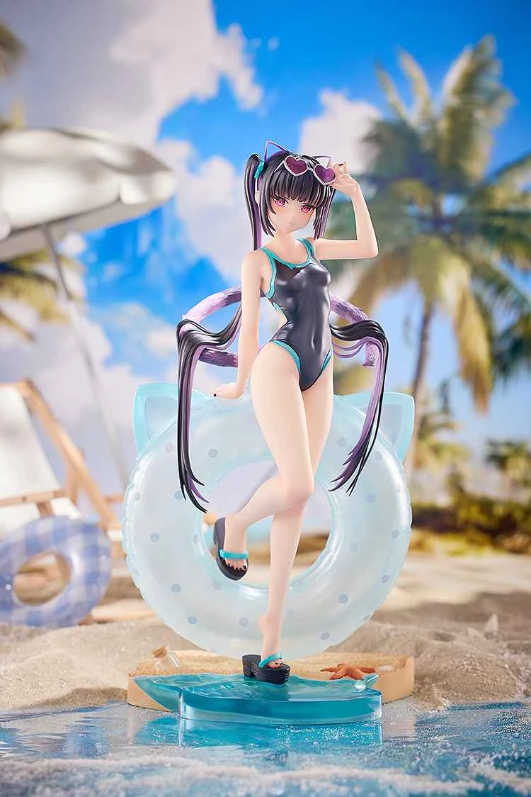 (Pre-order) October 26th, Solarain Agency Edition Rosuuri Original Character Cheshire Cat Mika Swimsuit Ver. 1/7 PVC Pre-made Figure with Bonus.