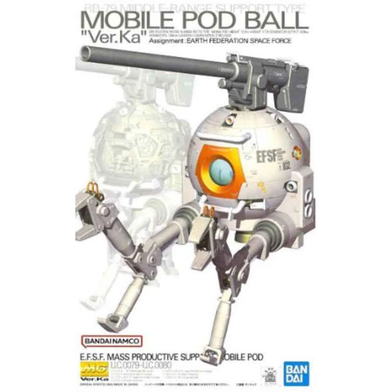 (BANDAI) Distributor Version Assembly Model MG 1/100 Mobile Suit Gundam Gundam Ball Boat Ver.Ka