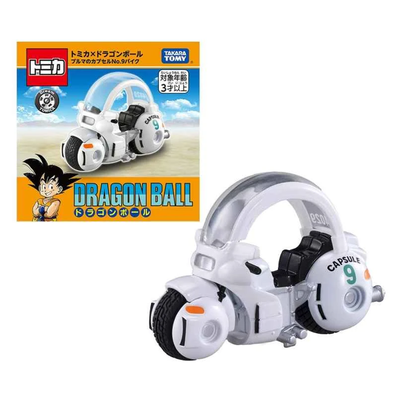 【TOMICA】 TOMICA Cars x Dragon Ball Collaboration Bulma No. 9 Capsule Motorbike