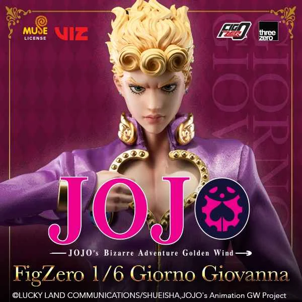 (Pre-order) December 2025 Threezero Edition JoJo's Bizarre Adventure: Golden Wind Giorno Giovanna