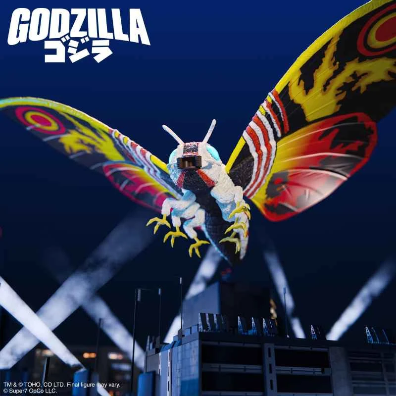 [Pre-order] November 25th, Super 7 Godzilla vs. Mothra, Toho Ultimate 1992 Mothra 12.3-inch Action Figure