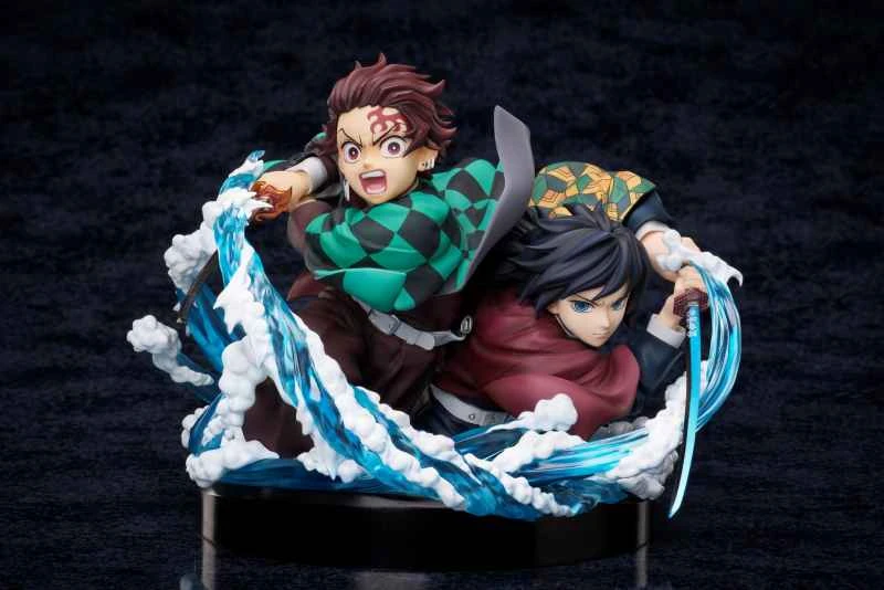 (Pre-order) February 26th, Aniplex distributor version of Demon Slayer: Tanjiro Kamado & Giyu Tomioka PVC finished product.