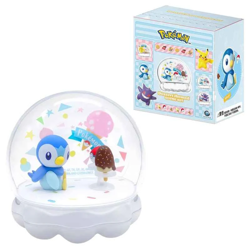 [Shifeng Culture] Pokémon Dessert Crystal Ball Box Toy Series Piplup