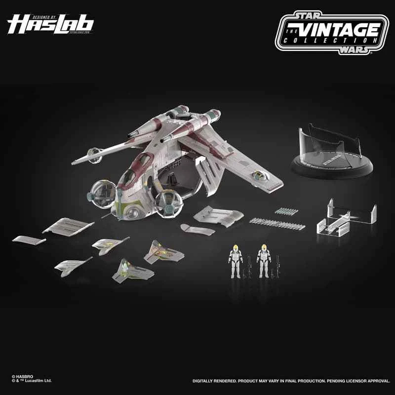 (Pre-order) Hasbro Q4 2026 Crowdfunding Product: Star Wars Infantry-Type Low-Altitude Assault Transport Craft (LAAT/i Gunship) The Vintage Collection