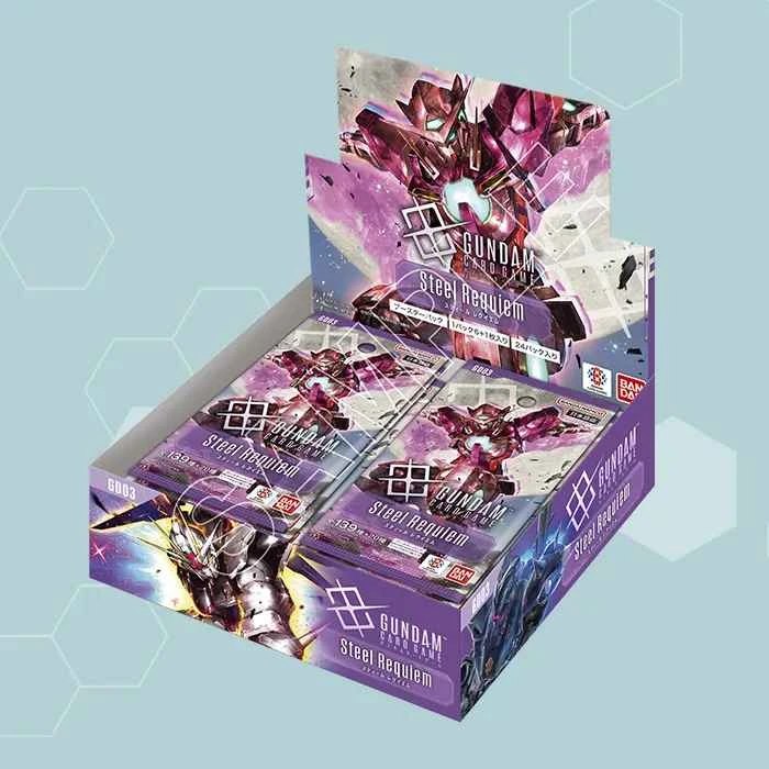 (Pre-order) January 2026 BANDAI Distributed Gundam Card Game Boosting Pack Steel Requiem [GD03] (Japanese Version) Blind Pack
