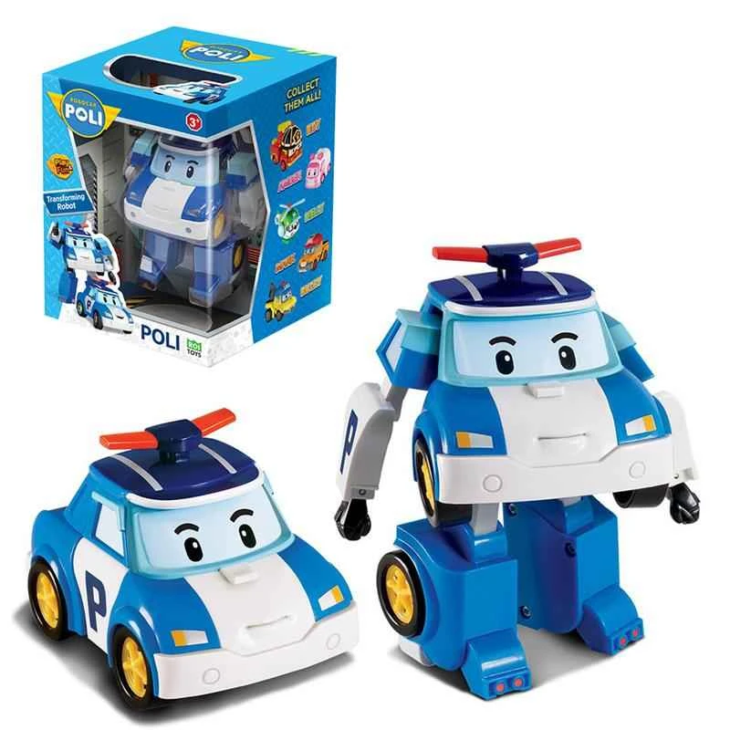 【POLI】Polly Rescue Little Heroes New 4-inch Transforming Polly