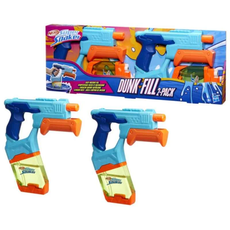 Hasbro NERF Super Powerful Water Gun - Instant Refill, Double Pack