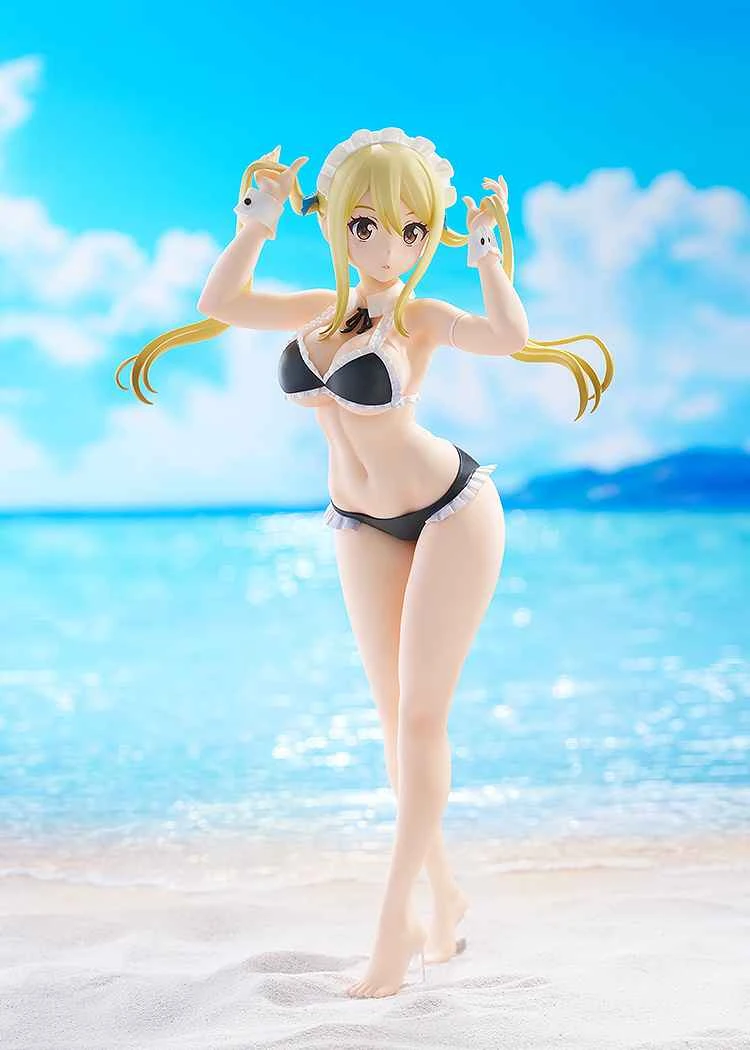 (Pre-order) July 2026 Good Smile Distributor Version POP UP Parade Fairy Tail Magical Boys 100 Years Quest BEACH QUEENS Lucy Heartfilia Virgo Type Swimsuit Ver. L size
