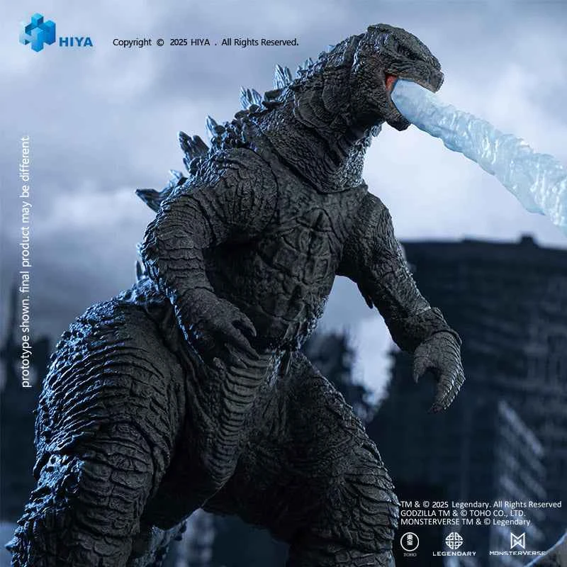 [Pre-order] September 25th, HIYA (Haiya) Distributor Version Godzilla 2014 Radiation Heat Ray Translucent Articulated Figure