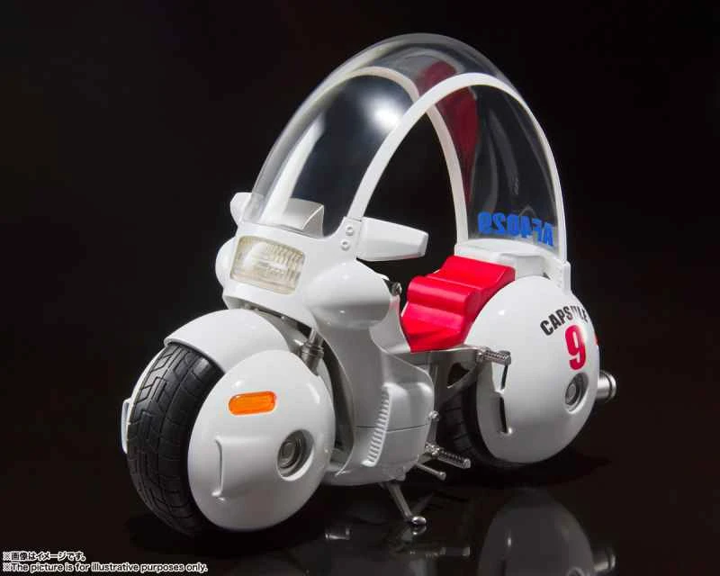 (Pre-order) November 2025 BANDAI Distributed SHF Dragon Ball Bulma's Motorcycle Capsule No. 9 Re-release Articulated Figure