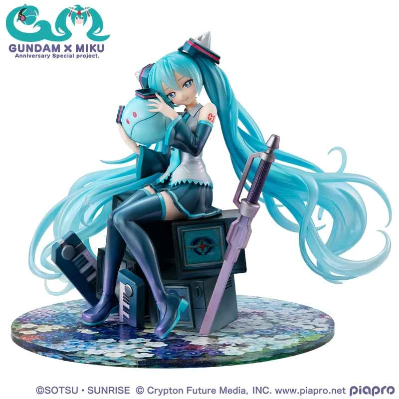 (Pre-order) September 2026 MEGAHOUSE Distributor Version Lucrea Mobile Suit Gundam 45th Anniversary x Hatsune Miku Hatsune Gundam OO Form