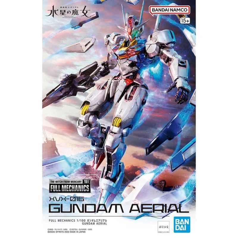 【BANDAI】 Distributor Version Assembly Model FULL MECHANICS 1/100 Gundam: The Witch of Mercury - Wind Spirit Gundam