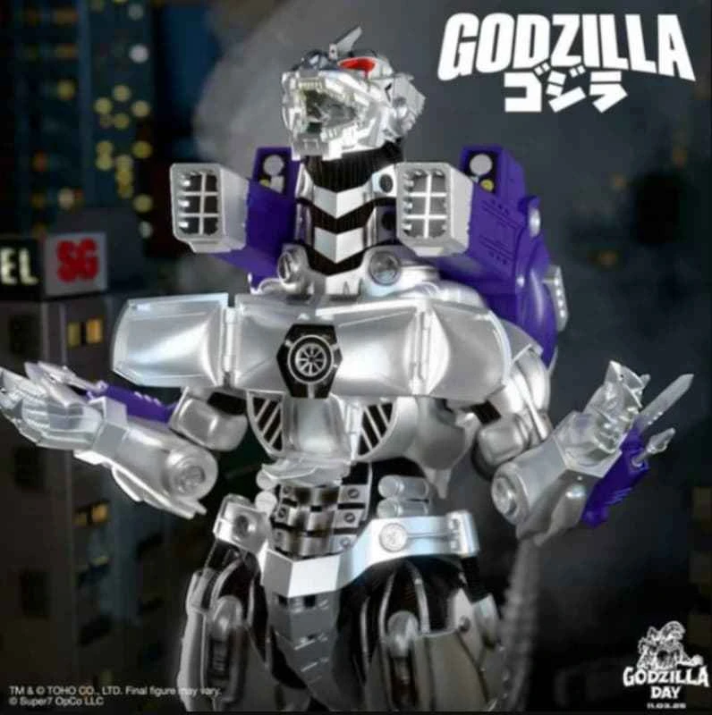 (Pre-order) August 2026 Super7 Toho Kiryu Mechagodzilla approx. 8.2-inch micro-action figure Wave 06