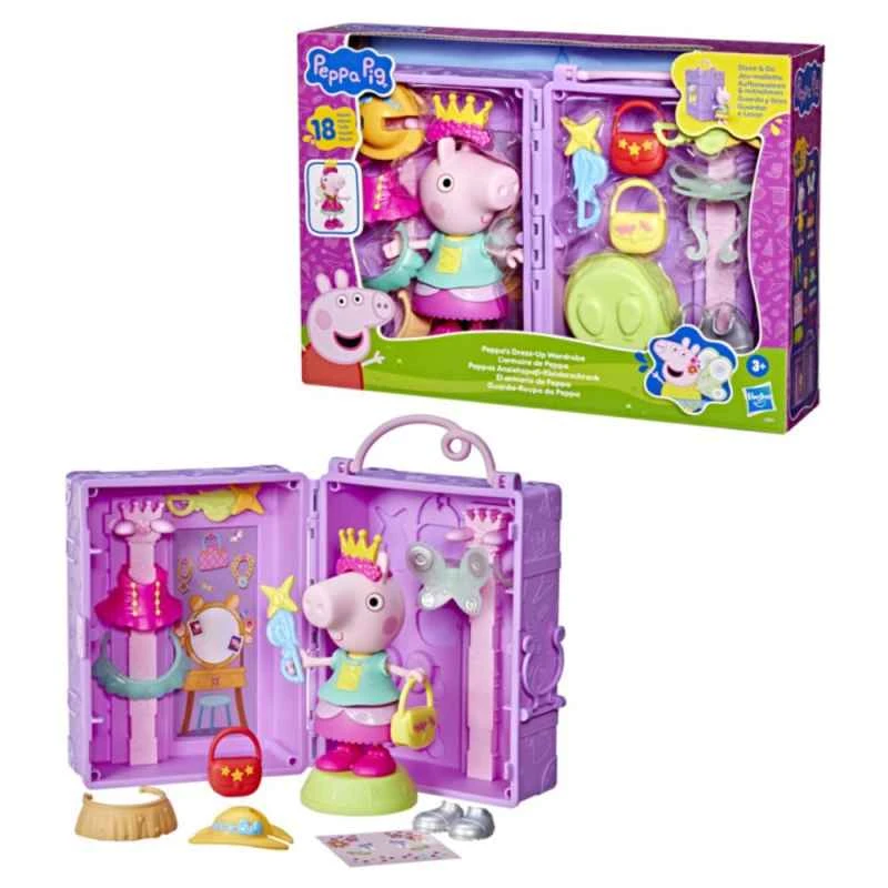 Hasbro Peppa Pig Dress-Up Wardrobe Play Set