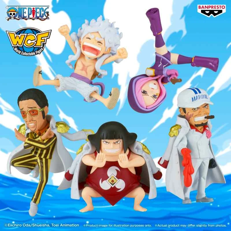 (Pre-order) December 25th BP Prize Figure Agency Edition One Piece WCF Egghead Island Vol. 6 Set of 5 + 1 random prize figure