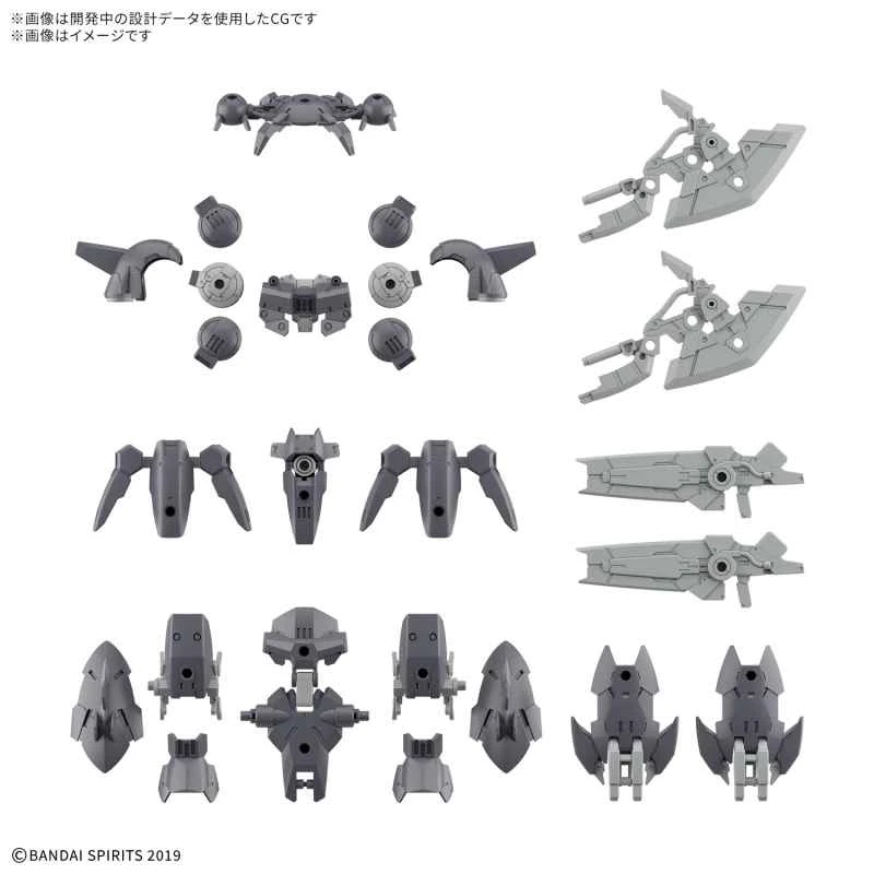 (Pre-order) June 2026 BANDAI Distributor Version Assembled Model 30MM 1/144 with Accessory Set 23 (Full Armor Components 2)