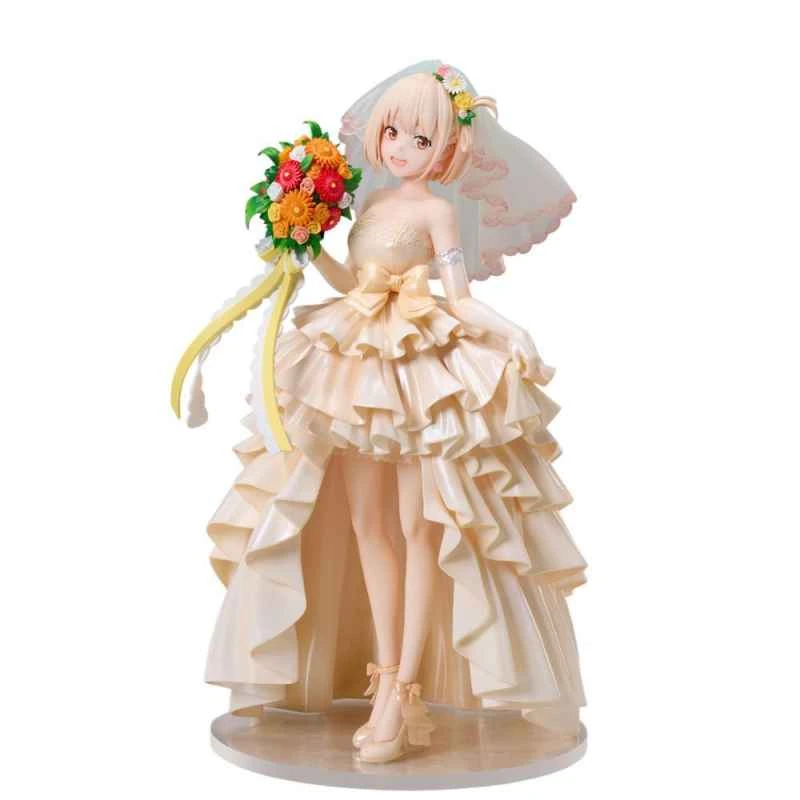 (ANIPLEX) Authorized Version of Lycoris Nishiki Chizuka's Wedding Dress Ver. 1/7 PVC Pre-made Figure