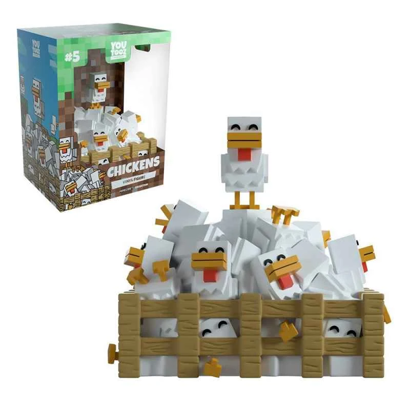 (Youtooz) Minecraft Chickens 3.6-inch Non-Articulated Vinyl Figure