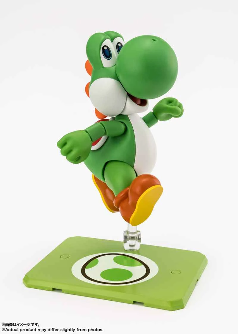 (Pre-order) March 2026 BANDAI Distributed SHF Super Mario Yoshi (Re:PACKAGE) Action Figure