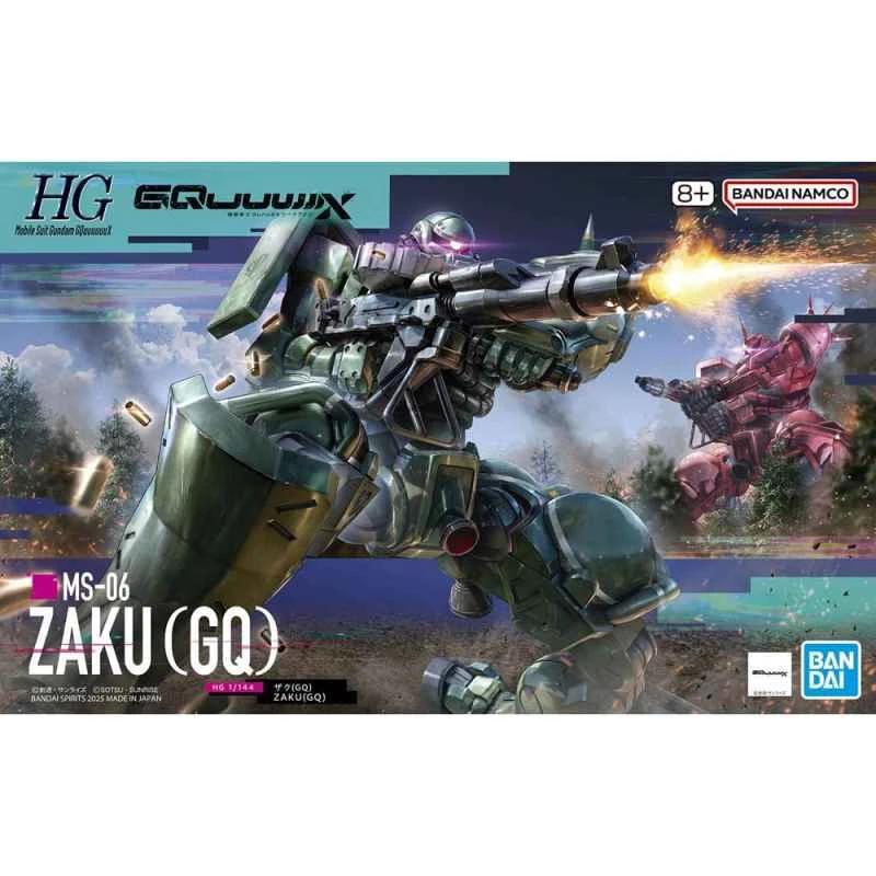 (BANDAI) Agent Version Assembly Model HG 1/144 Mobile Suit Gundam GQuuuuuX Zaku